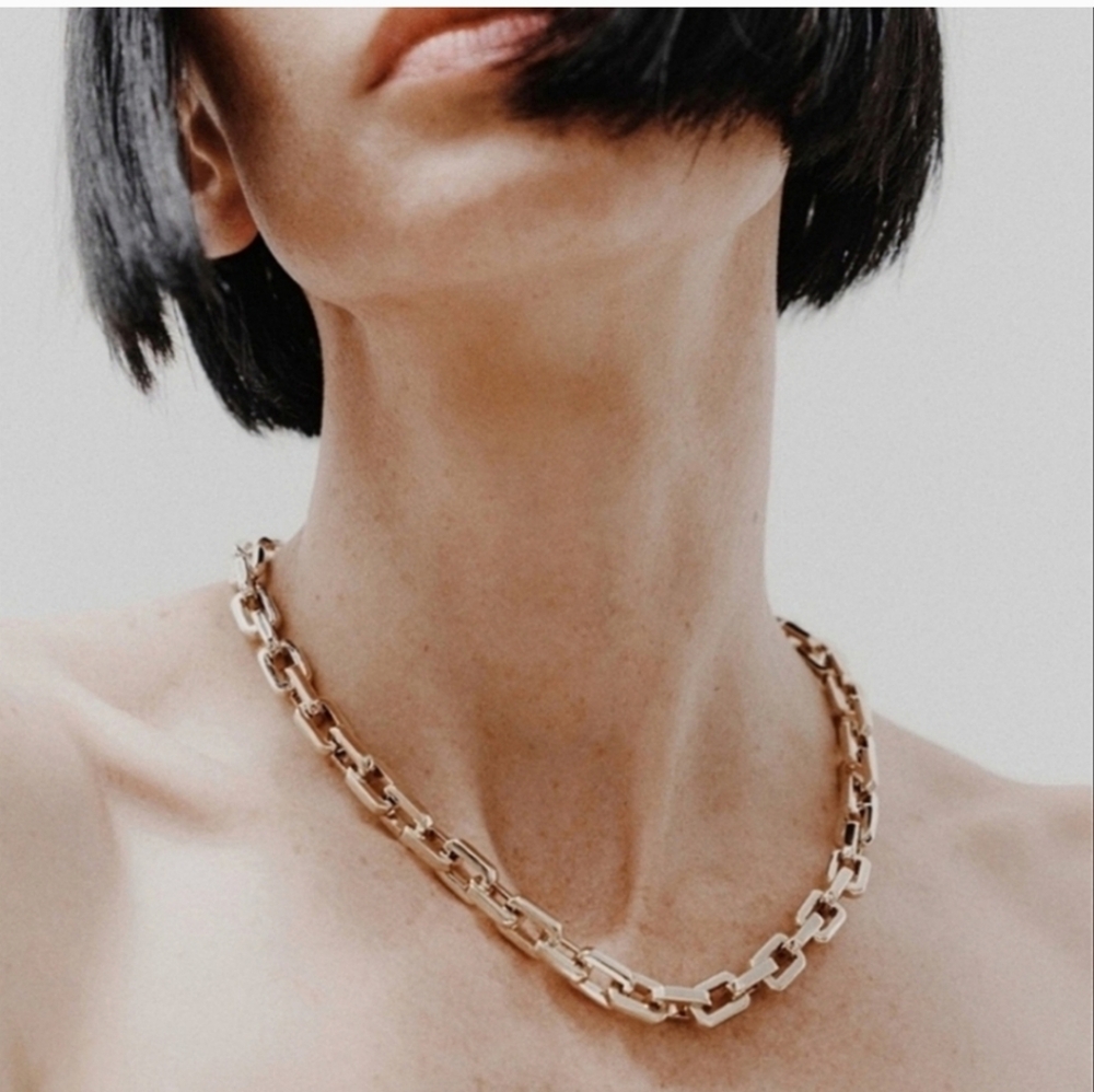 Eddie Borgo - 12k Gold Plated Supra Necklace